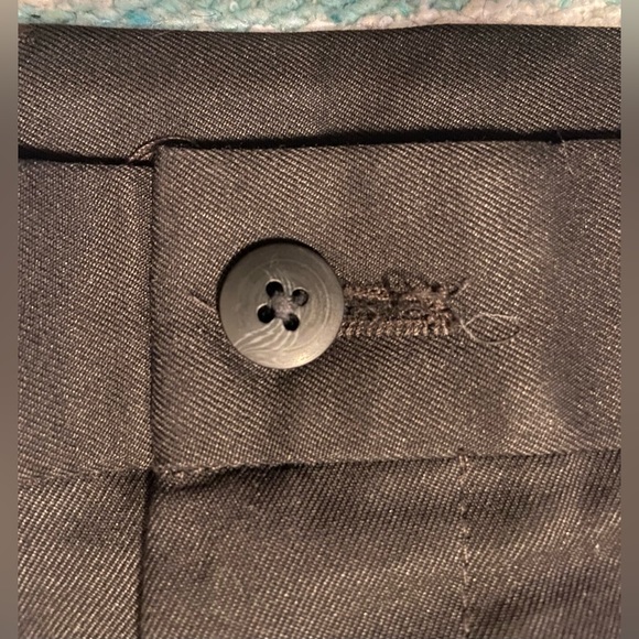 Van Heusen Traveler Black Slacks 34/34 - Picture 7 of 7